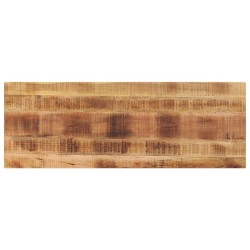 Dessus de table rectangulaire bois massif de manguier brut 561176561176