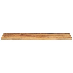 Dessus de table rectangulaire bois massif de manguier brut 561181561181
