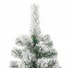 Sapin de Noël artificiel à charnières avec neige floquée 240 cm 561187561187