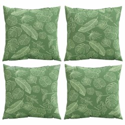 Coussins Éparpillés Feuille 4 pcs Motif feuille 60 x 60 cm 561191561191
