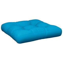 Coussin de palette bleu 50x50x12 cm tissu 561194561194