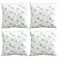 Coussins Éparpillés Feuille 4 pcs Motif feuille 40 x 40 cm 561199561199
