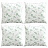 Coussins Éparpillés Feuille 4 pcs Motif feuille 40 x 40 cm 561199561199