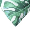 Coussins de canapé lot de 4 motif de feuilles 50x50 cm tissu 561202561202