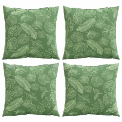 Coussins Éparpillés Feuille 4 pcs Motif feuille 40 x 40 cm 561211561211