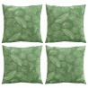 Coussins Éparpillés Feuille 4 pcs Motif feuille 40 x 40 cm 561211561211