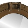 Miroir en forme de porthole mural Ø50 cm aluminium et verre 561214561214