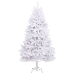 Sapin de Noël artificiel à charnières avec support blanc 300 cm 561219561219