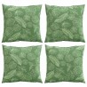 Coussins Éparpillés Feuille 4 pcs Motif feuille 50 x 50 cm 561234561234