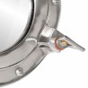 Miroir en forme de hublot mural Ø23 cm aluminium et verre 561237561237
