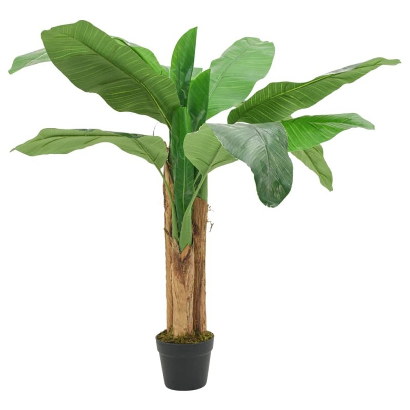 Bananier artificiel 9 feuilles 120 cm vert 561256561256