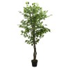 Ficus artificiel 1260 feuilles 200 cm vert 561258561258
