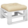 Coussin de palette beige 60x60x12 cm tissu 561288561288