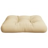 Coussin de palette beige 60x60x12 cm tissu 561288561288