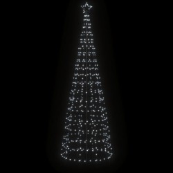 Sapin de Noël à LED avec pointes 570 LED blanc froid 300 cm 561298561298