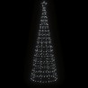 Sapin de Noël à LED avec pointes 570 LED blanc froid 300 cm 561298561298