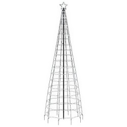Sapin de Noël à LED avec pointes 570 LED blanc froid 300 cm 561298561298