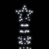 Sapin de Noël à LED avec pointes 570 LED blanc froid 300 cm 561298561298