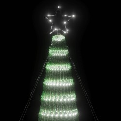 Sapin de Noël à LED 688 LED blanc froid 300 cm 561300561300