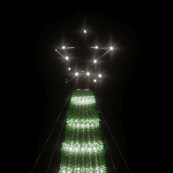 Sapin de Noël à LED 275 LED blanc froid 180 cm 561304561304