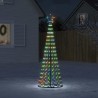 Sapin de Noël à LED 275 LED colorées 180 cm 561305561305