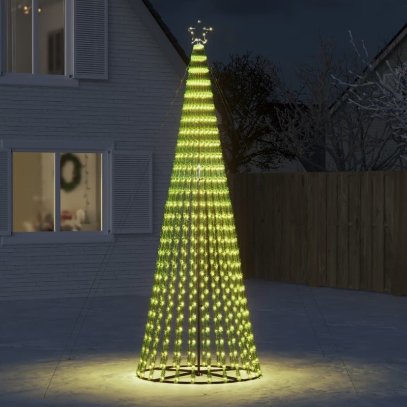Sapin de Noël à LED 688 LED blanc chaud 300 cm 561306561306