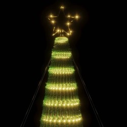 Sapin de Noël à LED 688 LED blanc chaud 300 cm 561306561306
