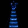 Sapin de Noël à LED 688 LED bleu 300 cm 561307561307