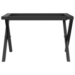 Pieds de table basse cadre en X 50x40x38 cm acier 561312561312