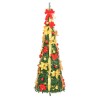 Sapin de Noël artificiel escamotable 200 LED vert 210 cm 561314561314