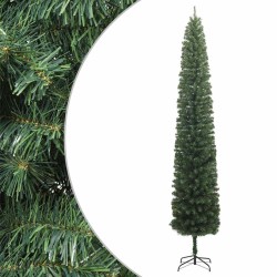 Sapin de Noël mince avec support 210 cm PVC 561316561316