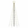 Sapin de Noël à LED avec piquets 220 LED blanc chaud 180 cm 561319561319