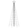 Sapin de Noël à LED avec piquets 220 LED blanc chaud 180 cm 561319561319