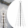 Sapin de Noël à LED avec piquets 220 LED blanc froid 180 cm 561320561320