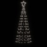 Sapin de Noël à LED avec piquets 220 LED blanc froid 180 cm 561320561320