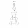 Sapin de Noël à LED avec piquets 220 LED blanc froid 180 cm 561320561320