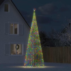 Sapin de Noël à LED 1544 LED colorées 500 cm 561322561322