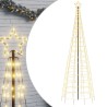 Sapin de Noël à LED avec piquets 570 LED blanc chaud 300 cm 561323561323