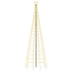 Sapin de Noël à LED avec piquets 570 LED blanc chaud 300 cm 561323561323