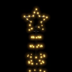 Sapin de Noël à LED avec piquets 570 LED blanc chaud 300 cm 561323561323