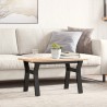 Pieds de table basse cadre en Y 60x40x38 cm acier 561326561326