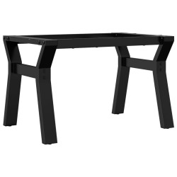 Pieds de table basse cadre en Y 60x40x38 cm acier 561326561326