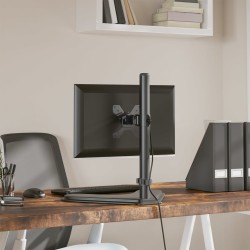 Support de moniteur noir acier VESA 75/100 mm 561329561329