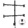 Support de moniteur noir acier VESA 75/100 mm 561330561330