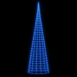 Sapin de Noël à LED 3000 LED bleu 800 cm 561332561332