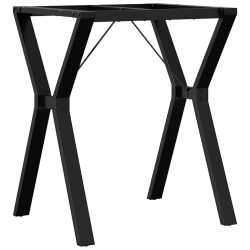 Pieds de table à manger cadre en Y 60x50x73 cm acier 561337561337