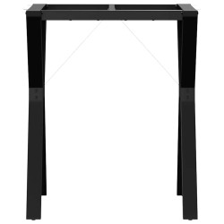 Pieds de table à manger cadre en Y 60x50x73 cm acier 561337561337