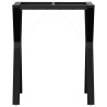 Pieds de table à manger cadre en Y 60x50x73 cm acier 561337561337
