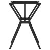 Pieds de table à manger cadre en Y 60x50x73 cm acier 561337561337