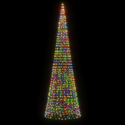 Sapin de Noël à LED 1534 LED coloré 500 cm 561338561338